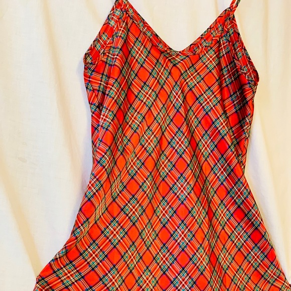 Other - LIPSTICK RED PLAID BABYDOLL LINGERIE